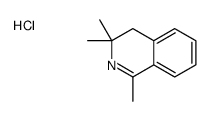 1,3,3-trimethyl-4H-isoquinoline,hydrochloride结构式