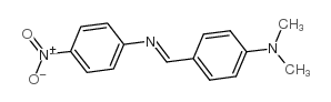 4′-(二甲氨基)亚苄基-4-硝基苯胺结构式