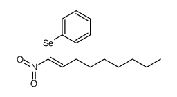 ((Z)-1-Nitro-non-1-enylselanyl)-benzene结构式