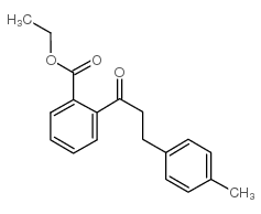 2'-CARBOETHOXY-3-(4-METHYLPHENYL)PROPIOPHENONE结构式