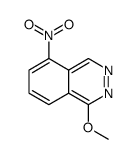 1-Methoxy-5-nitrophthalazine结构式