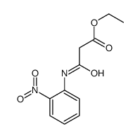 ethyl 3-(2-nitroanilino)-3-oxopropanoate结构式
