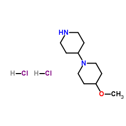 4-甲氧基-1,4-联哌啶二盐酸盐结构式