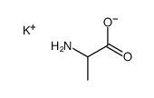 potassium,2-aminopropanoate Structure