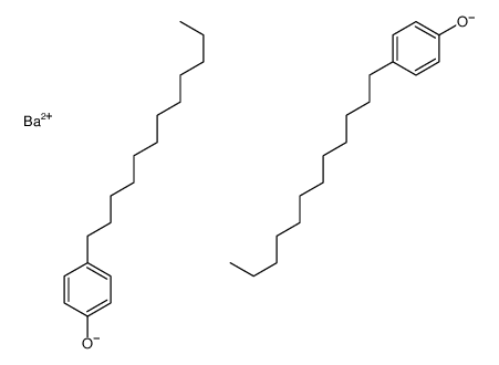 barium(2+),4-dodecylphenolate Structure