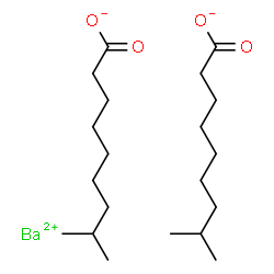 Barium isodecanoate Structure