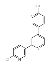 2,4-bis(6-chloropyridin-3-yl)pyridine Structure