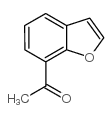 1-(7-苯并呋喃基)-乙酮结构式