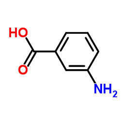 间氨基苯甲酸结构式