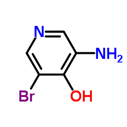 3-Amino-5-bromo-4-pyridinol Structure
