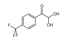 2-氧代-2-(4-(三氟甲基)苯基)乙醛一水合物结构式