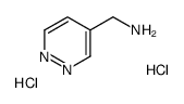 pyridazin-4-ylmethanamine,dihydrochloride Structure