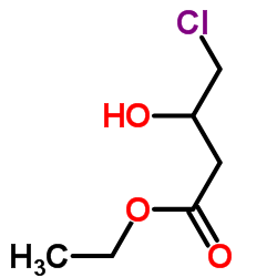 4-Chloro-3-hydroxybutyric acid ethyl ester Structure