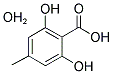 2,6-DIHYDROXY-4-METHYLBENZOIC ACID MONOHYDRATE Structure
