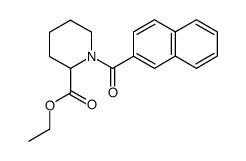 ethyl 1-(2-naphthoyl)piperidine-2-carboxylate结构式
