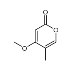 4-Methoxy-5-methyl-2H-pyran-2-on Structure