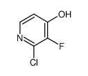 2-Chloro-3-fluoropyridin-4-ol Structure