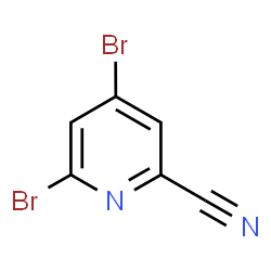 4,6-Dibromopicolinonitrile Structure