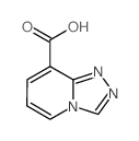 [1,2,4]三唑并[4,3-a]吡啶-8-羧酸结构式