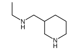 乙基-哌啶-3-甲基-胺结构式