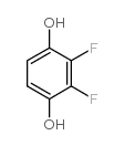 2,3-二氟氢醌结构式