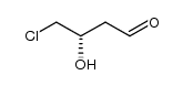 (S)-4-chloro-3-hydroxybutanal Structure