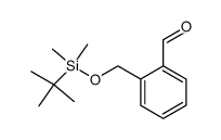 2-(((tert-butyldimethylsilyl)oxy)methyl)benzaldehyde Structure