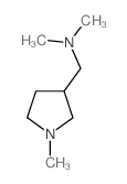 N,N-Dimethyl(1-methylpyrrolidin-3-yl)methanamine Structure