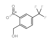 (2-硝基-4-(三氟甲基)苯基)甲醇结构式
