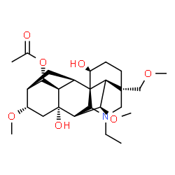 14-O-Acetylneoline Structure