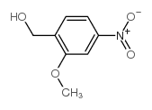 (2-甲氧基-4-硝基苯基)甲醇结构式