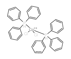 dichlorocobalt; triphenylphosphanium structure