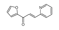 1-(furan-2-yl)-3-pyridin-2-ylprop-2-en-1-one结构式