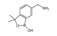 1,3-dihydro-1-hydroxy-3,3-dimethyl-2,1-benzoxaborole-6-methanamine Structure