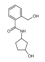 N-(3-hydroxycyclopentyl)-2-(hydroxymethyl)benzamide Structure