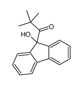 9-hydroxy-9-pivaloylfluorene Structure