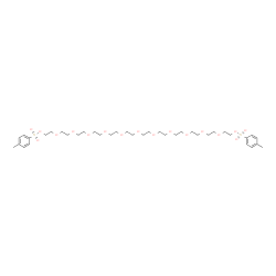 十二乙二醇单对甲苯磺酸酯结构式