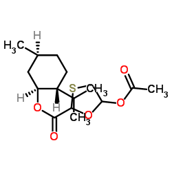 (2S,5S)-D-Menthol-5-(acetyloxy)-1,3-oxathiolane-2-carboxylate picture
