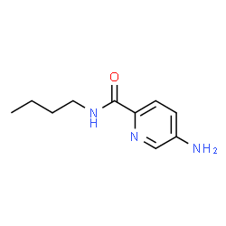 5-氨基-N-丁基吡啶-2-酰胺结构式
