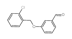 3-[(2-氯苄基)氧基]苯甲醛结构式