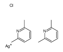 silver,2,6-dimethylpyridine,perchlorate Structure
