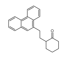 2-[2-(9-Phenanthryl)ethyl]cyclohexanone结构式