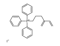 (4-Methylene-5-hexenyl)triphenyl-phosphonium Iodide Structure
