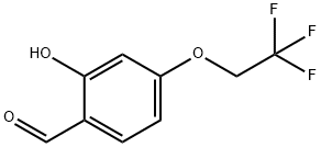 4-(2,2,2-三氟乙氧基)水杨醛结构式