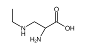 (2S)-2-amino-3-(ethylamino)propanoic acid结构式