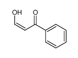 (Z)-3-hydroxy-1-phenylprop-2-en-1-one结构式