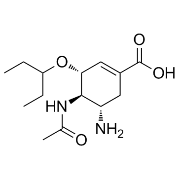 Oseltamivir acid picture