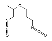 1-isocyanato-2-(3-isocyanatopropoxy)propane Structure