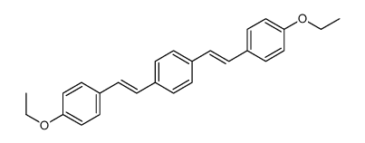 1,4-bis[2-(4-ethoxyphenyl)ethenyl]benzene Structure