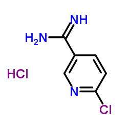 6-Chloronicotinimidamide hydrochloride Structure
